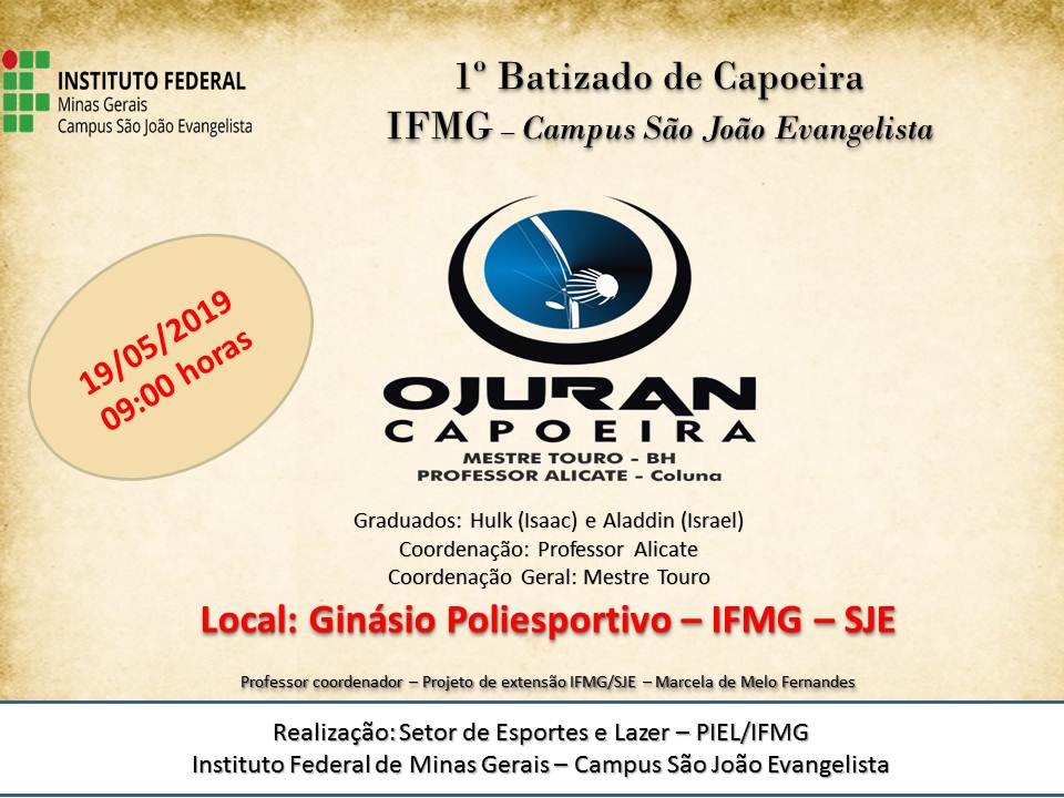 Folder Ojuran Capoeira