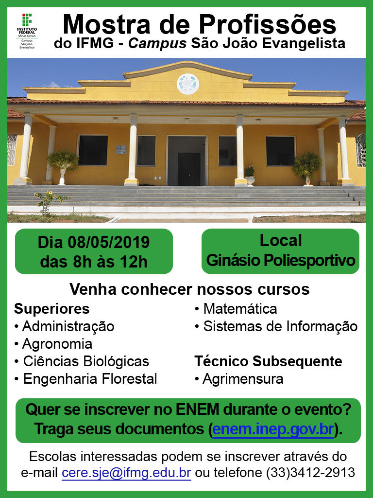 Cartaz Mostra de Profissões