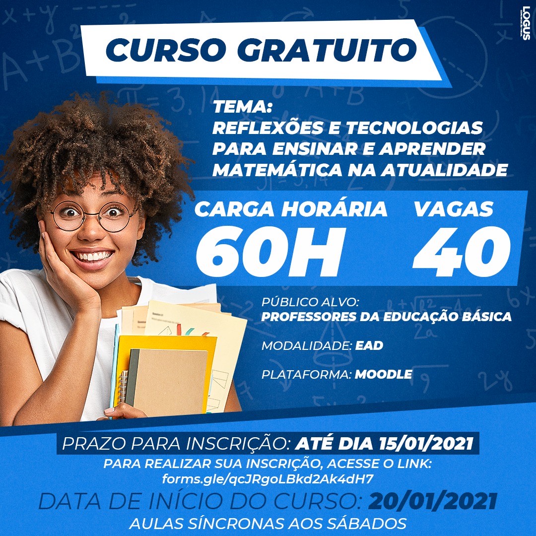 Inscrições abertas para curso de extensão