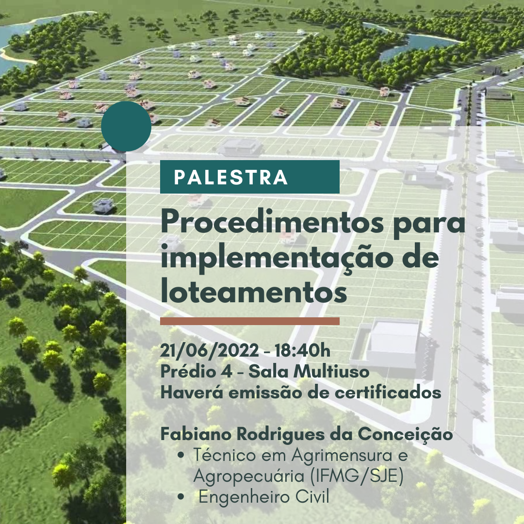 Procedimentos para implementação de loteamentos
